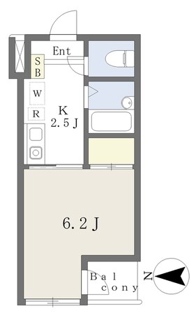 レスタージュ学芸大の物件間取画像